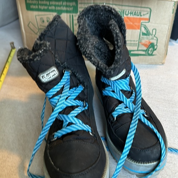 Sugar Vibe Nylon and Suede Waterproof Winter Boot - Picture 2 of 9